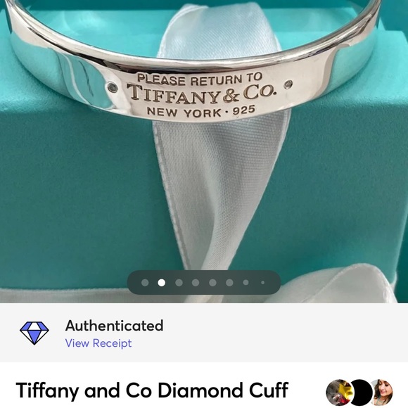Tiffany and Co Diamond Cuff Bracelet - Picture 10 of 16